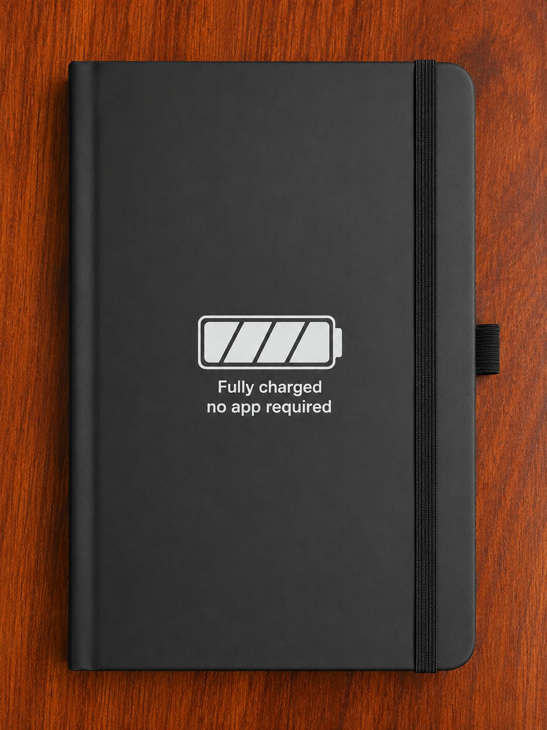 Full Charged.  No app required. — Notebooks from The Quirk