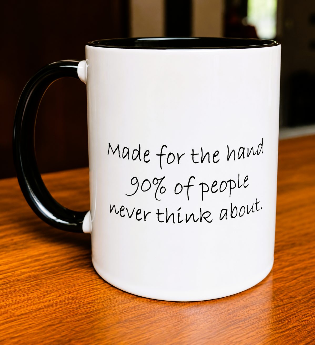 Left-Handed Mug — Left-Handed from The Quirk
