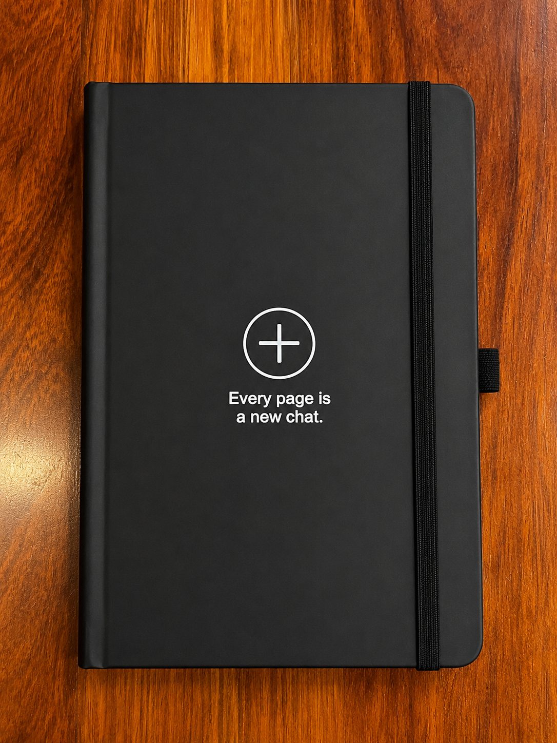 Every page is a new chat. — Notebooks from The Quirk