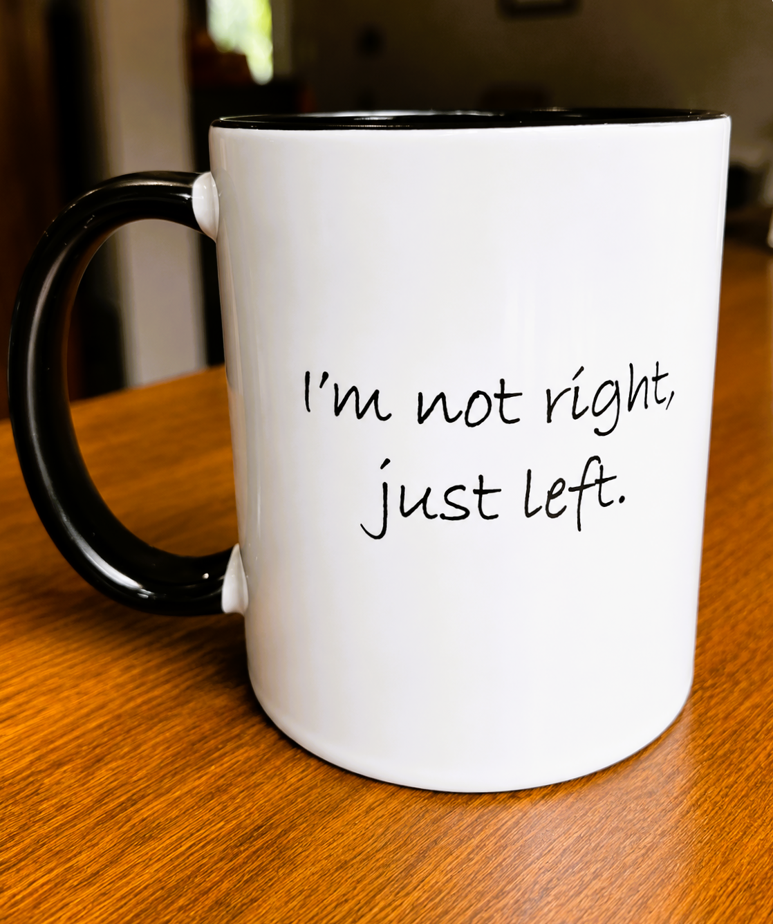 Left-Handed Mug — Left-Handed from The Quirk
